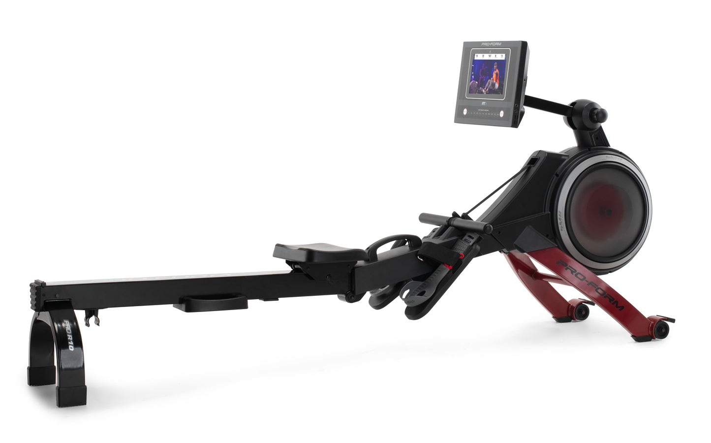 Pro R10; Rower with 10” Touchscreen and Spacesaver Design