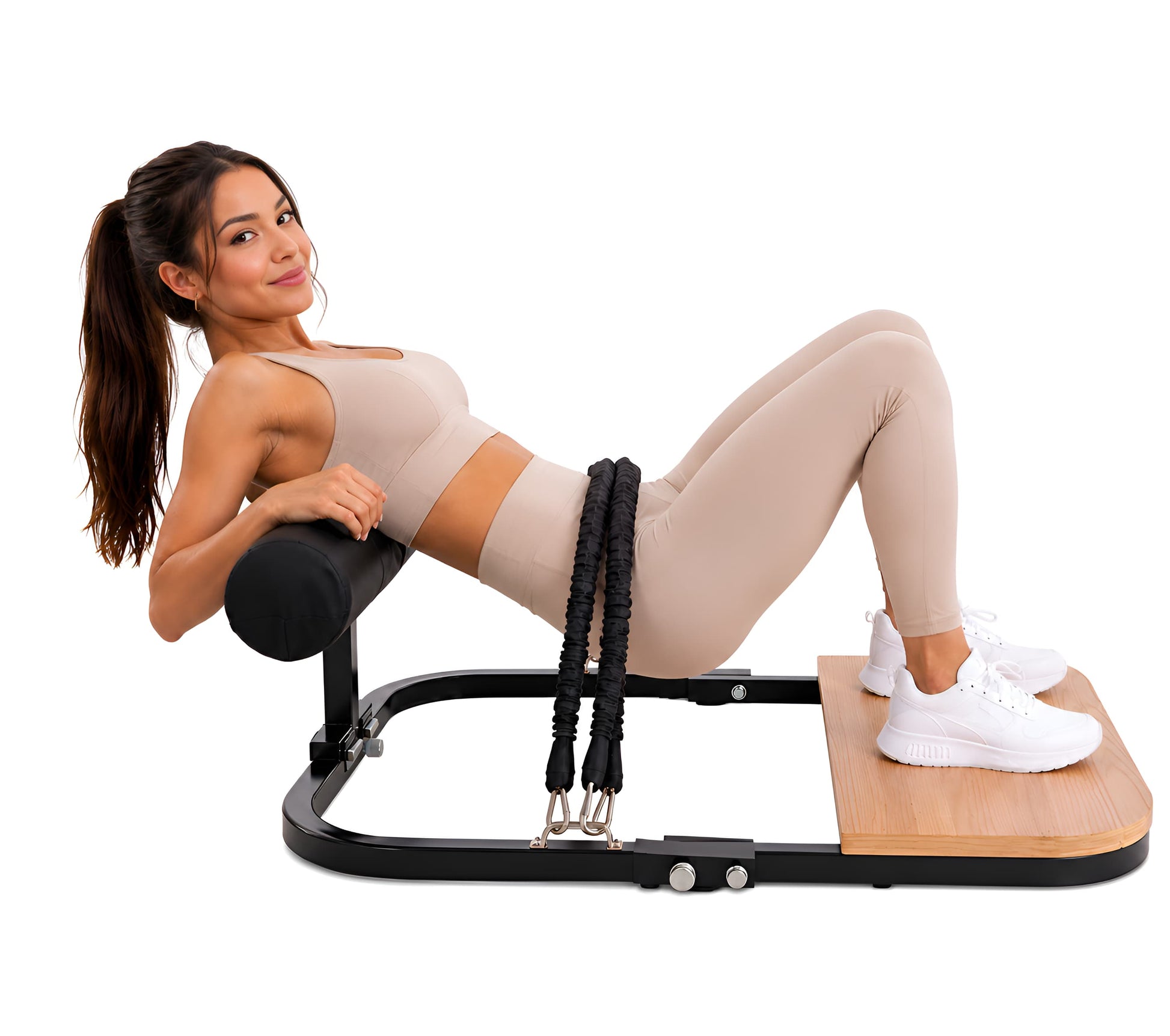 Pro Glute Trainer & Hip Thrust Machine with Resistance Bands