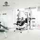 Smith Cage Home Gym System – Total Body Training with Smith Machine & Weight Bench