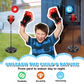 Kids Punching Bag Set with Adjustable Stand & Boxing Gloves | Ages 3–10
