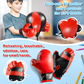 Kids Punching Bag Set with Adjustable Stand & Boxing Gloves | Ages 3–10