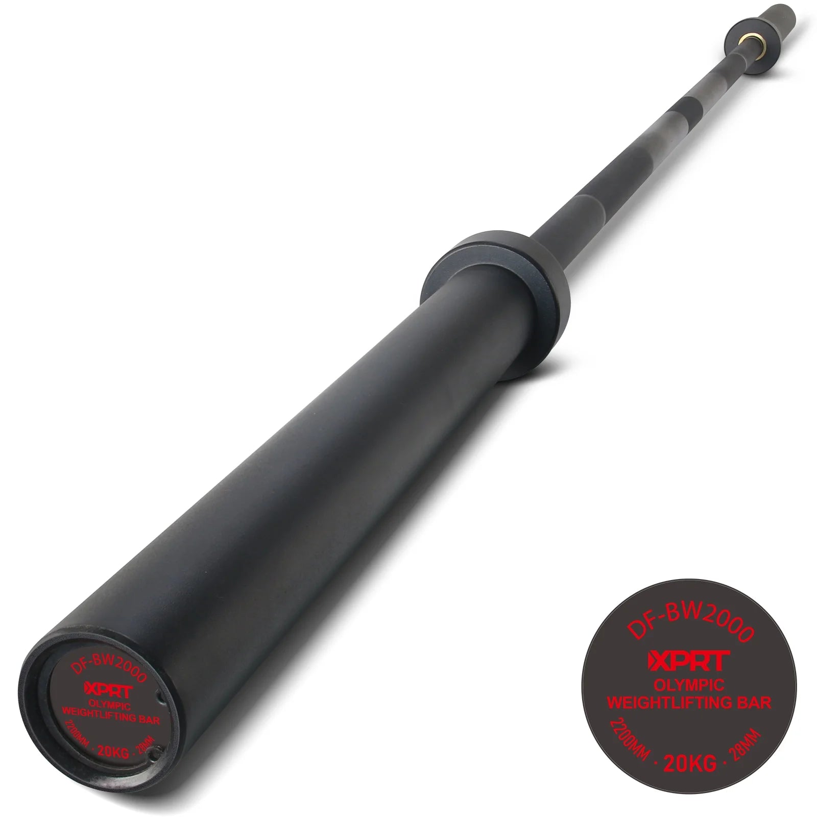 Solid Steel 20KG Olympic Weightlifting Bar