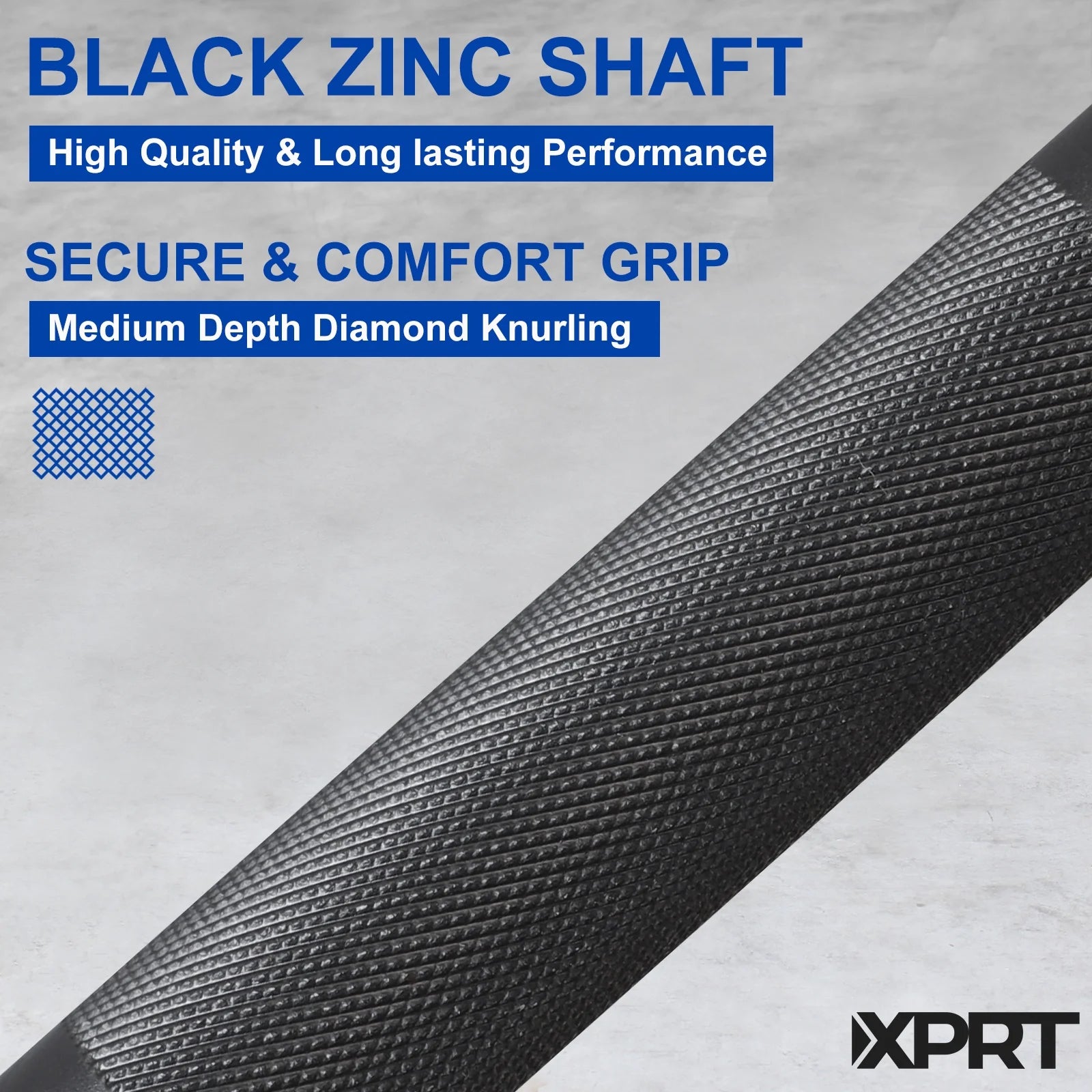 Solid Steel 20KG Olympic Weightlifting Bar