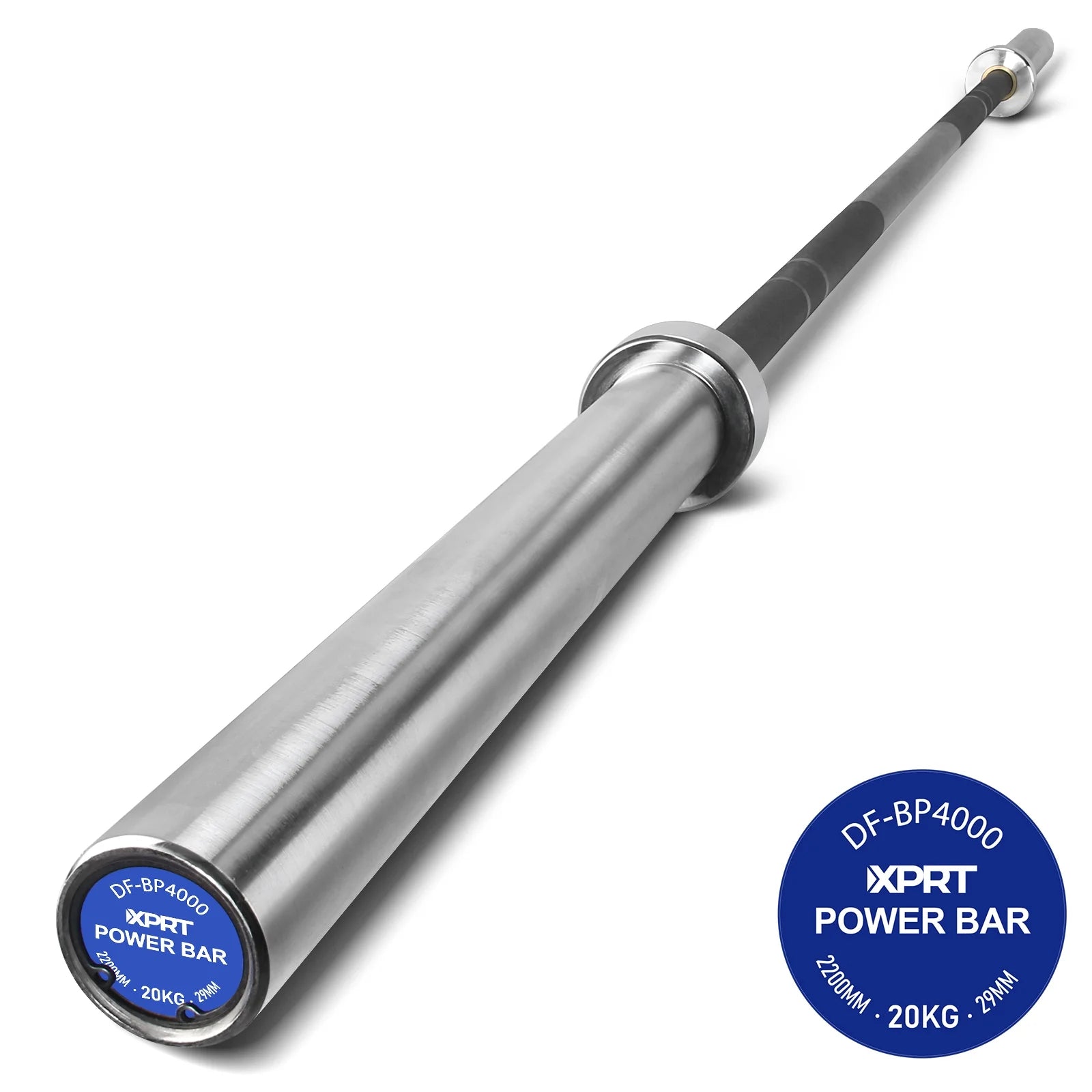 Solid Steel 20KG Olympic Weightlifting Bar