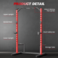 Squat Rack Power Rack Multi-Function Adjustable with Pull-up Bar