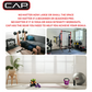 100 lb Standard Weight Set - 4.5 ft Bar with Vinyl Plates