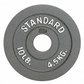 Standard Cast Iron Barbell Weight Plate – 2.5 to 100 lb