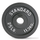 Standard Cast Iron Barbell Weight Plate – 2.5 to 100 lb