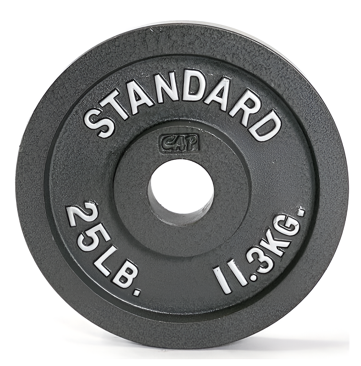Standard Cast Iron Barbell Weight Plate – 2.5 to 100 lb