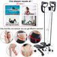 Steppers for Exercise, Mini Stair Stepper with Resistance Bands and Handlebar, 2 Ways to Use, Stair Climber Fitness Exercise Equipment for Full Body Training, 220 Lbs Weight Capacity