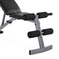 Strength Adjustable FID Workout Bench (600 Lb Weight acity), Black & Gray