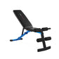 Strength Adjustable FID Workout Bench (600 Lb Weight acity), Black & Gray