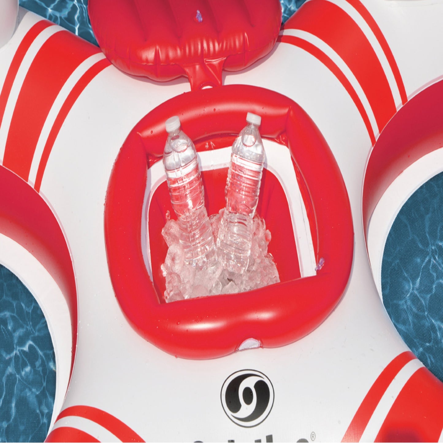 Super Chill Swimming Pool Duo Inner Tube with Cooler - 88"