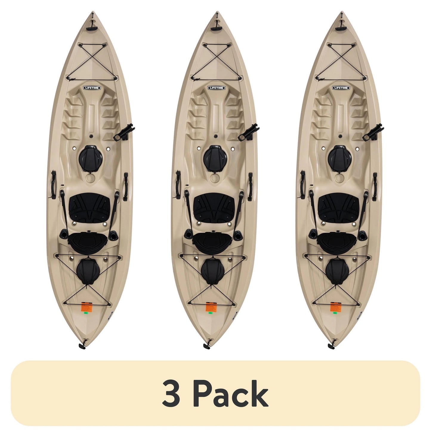 Tamarack Angler 10 Ft Fishing Kayak, Tan (90508)