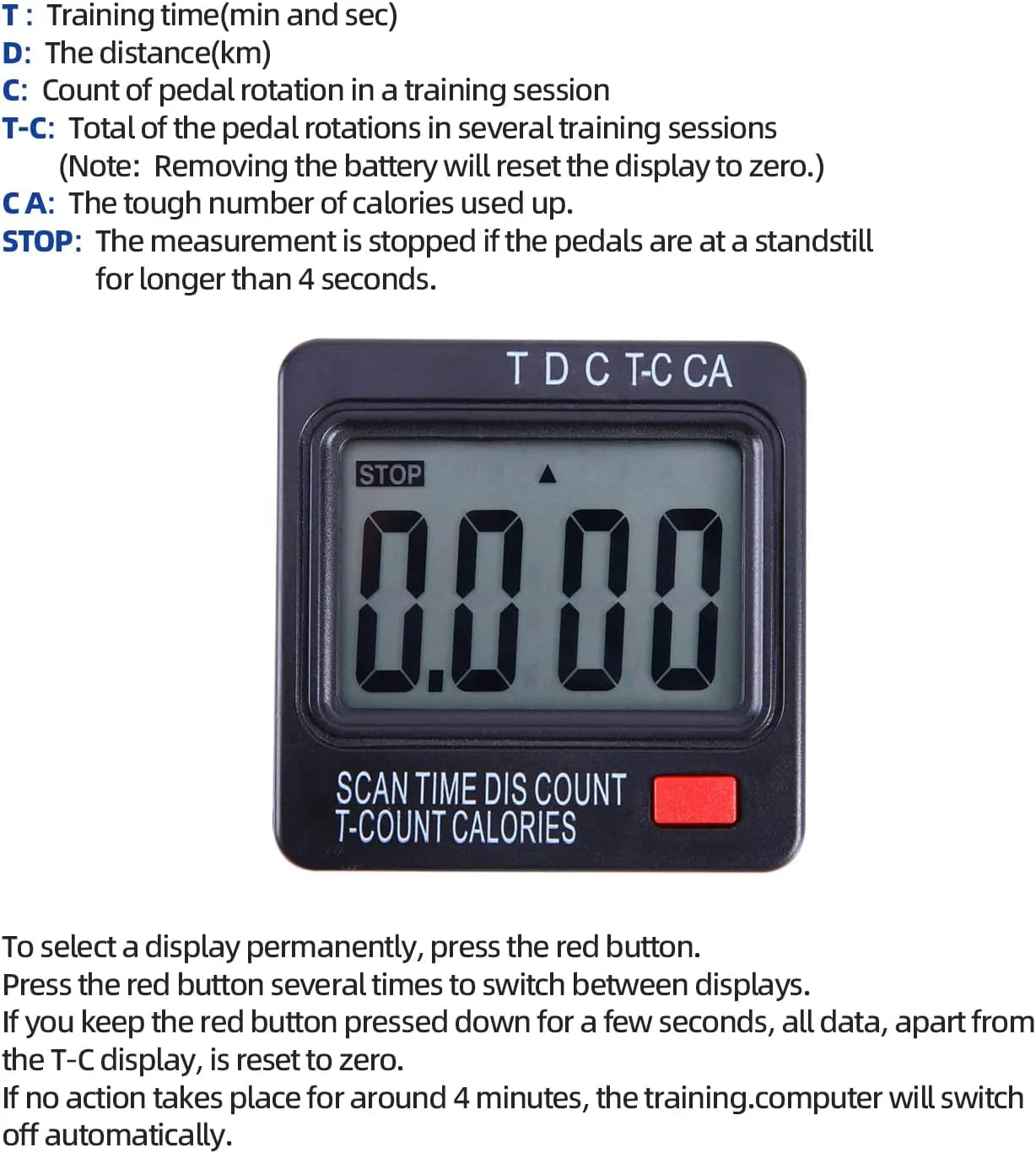 Under Desk Bike Pedal Exerciser Mini Bike for Arm/Leg Fitness & Physical Therapy with Non-Slip Carpet and LCD Display for Home/Office Sitting Exercise-Black