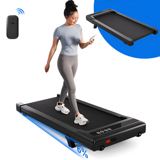 Under Desk Walking Treadmill  300 lb Capacity  LED Display  3 Colors