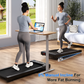 Under Desk Walking Treadmill  300 lb Capacity  LED Display  3 Colors