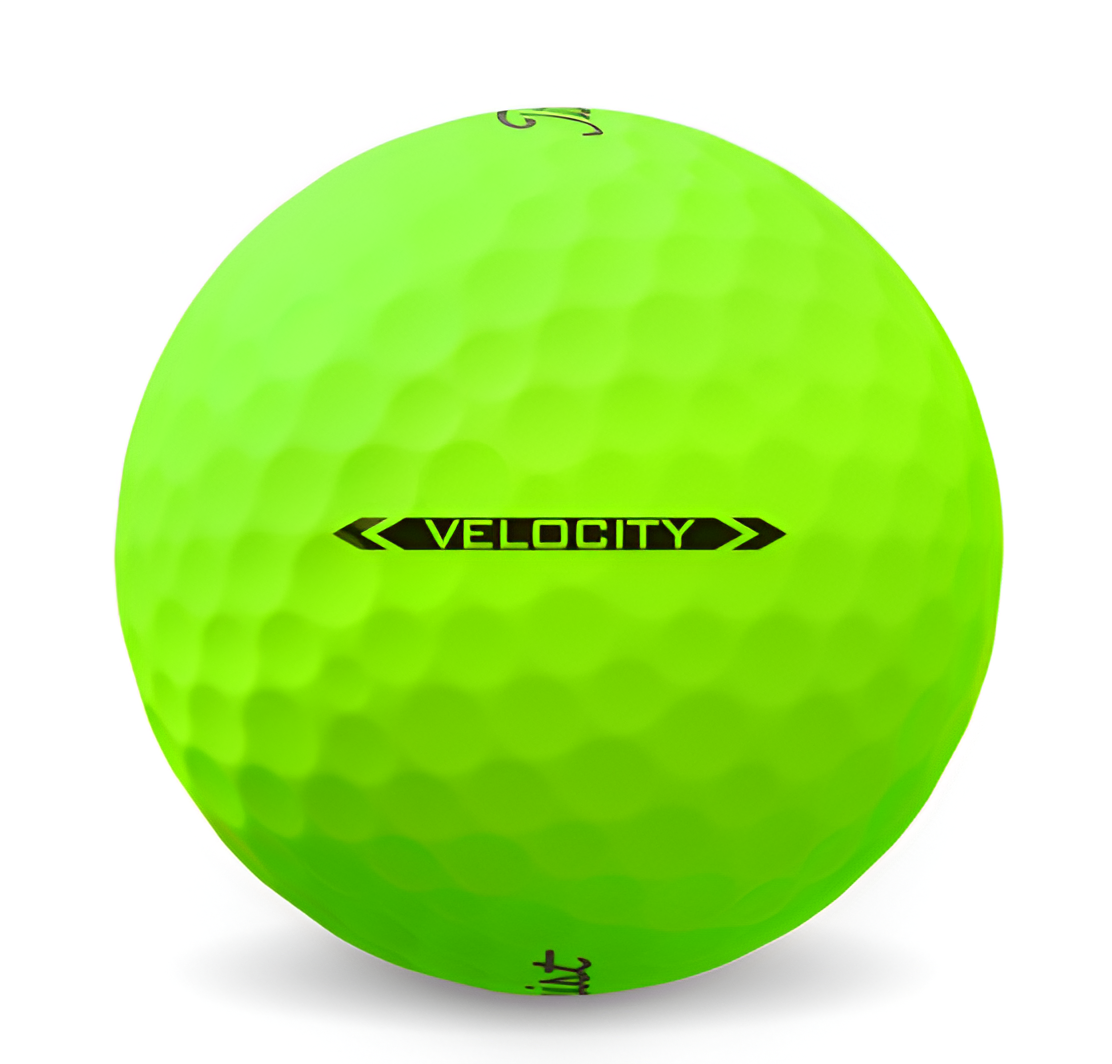 Velocity Golf Balls 12 Pack Matte Green High Speed Distance