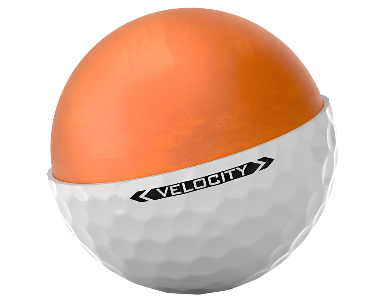 Velocity Golf Balls 12 Pack Matte Green High Speed Distance