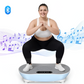 Vibration Plate Exercise Machine - LED Touch Screen, Bluetooth & Resistance Bands