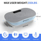 Vibration Plate Exercise Machine - LED Touch Screen, Bluetooth & Resistance Bands