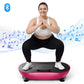 Vibration Plate Exercise Machine - LED Touch Screen, Bluetooth & Resistance Bands