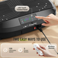Vibration Plate - Whole Body Workout Platform for Lymphatic Drainage with 2 Resistance Bands
