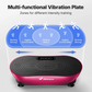 Vibration Plate Exercise Machine - LED Touch Screen, Bluetooth & Resistance Bands