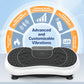 Vibration Plate Exercise Machine Whole Body Workout Vibration Fitness Platform with Accessories, White