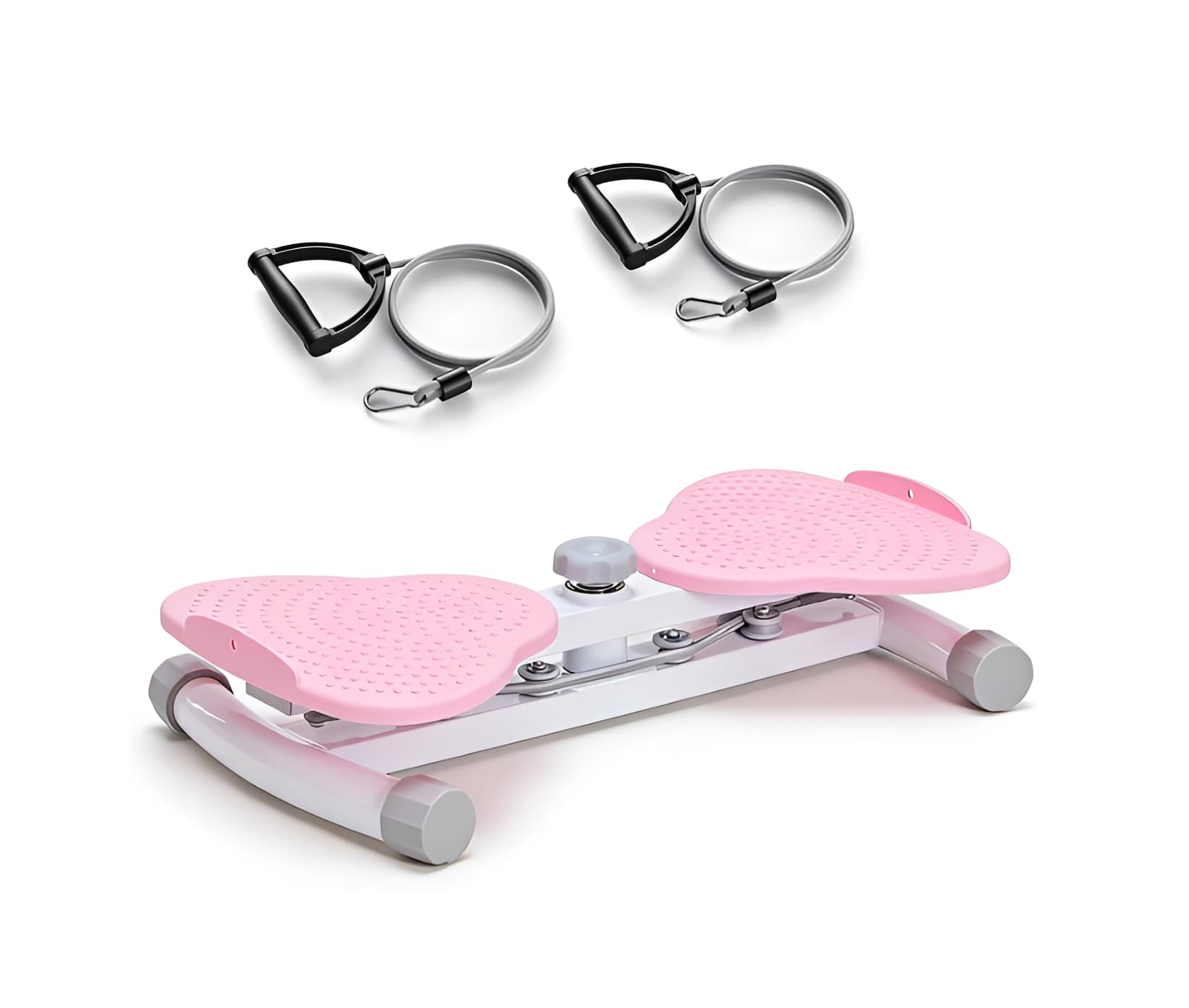 Waist Twister Board with Resistance Bands 300 lb Capacity