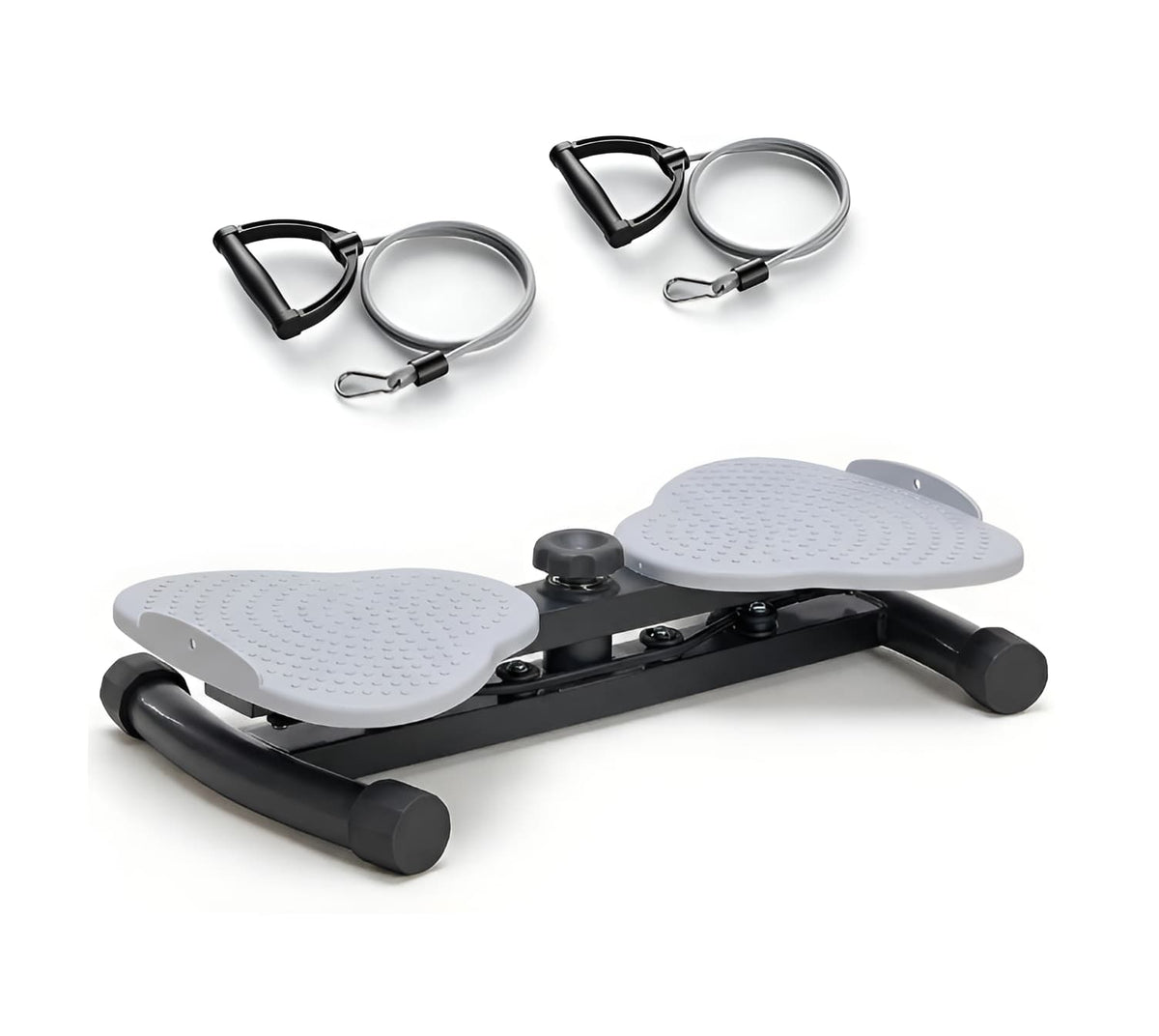 Waist Twister Board with Resistance Bands 300 lb Capacity