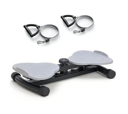 Waist Twister Board with Resistance Bands 300 lb Capacity