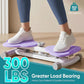 Waist Twister Board with Resistance Bands 300 lb Capacity
