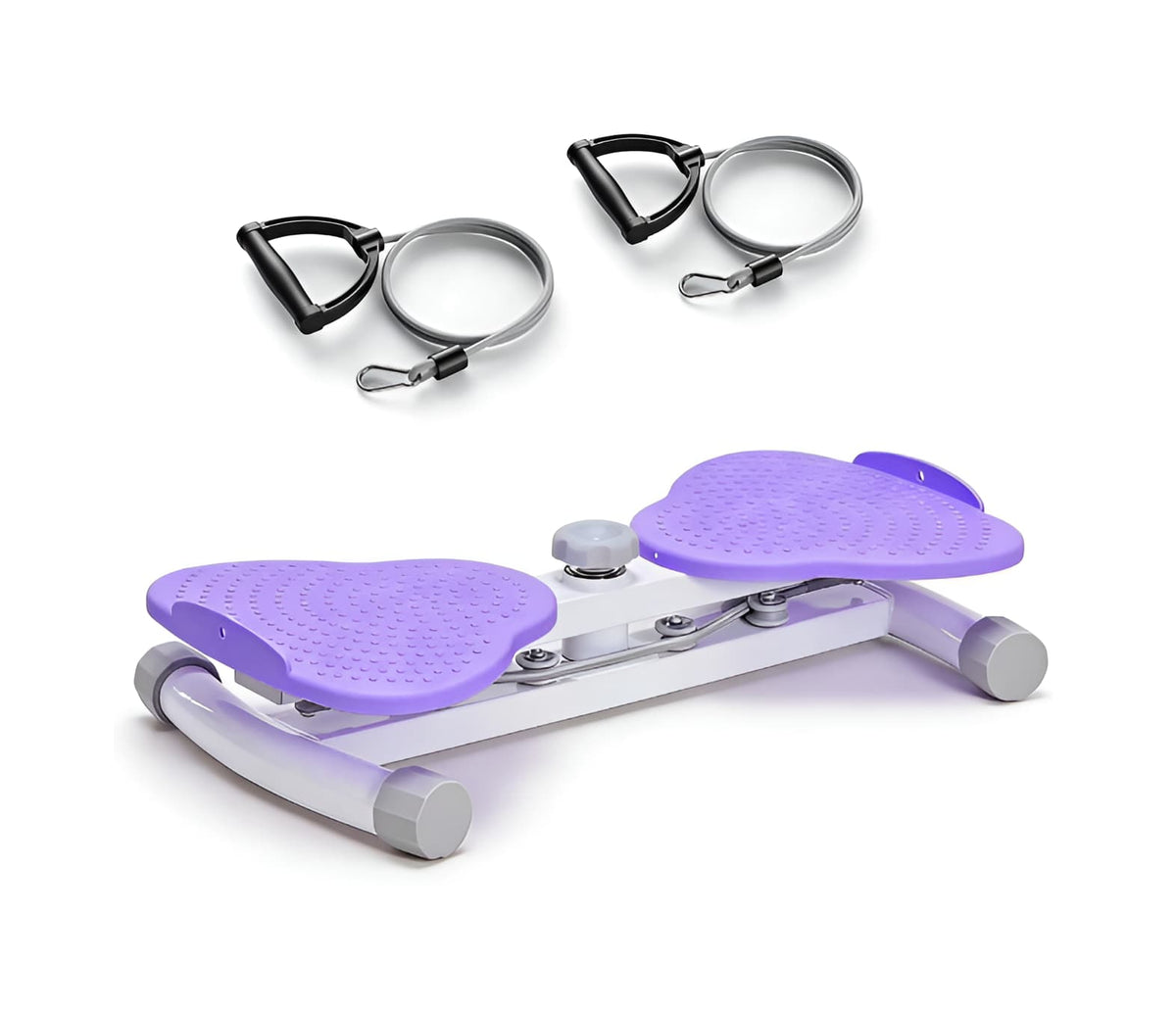 Waist Twister Board with Resistance Bands 300 lb Capacity