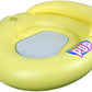 Water-Pop Mesh Bottom Swimming Pool Float Lounge - Yellow