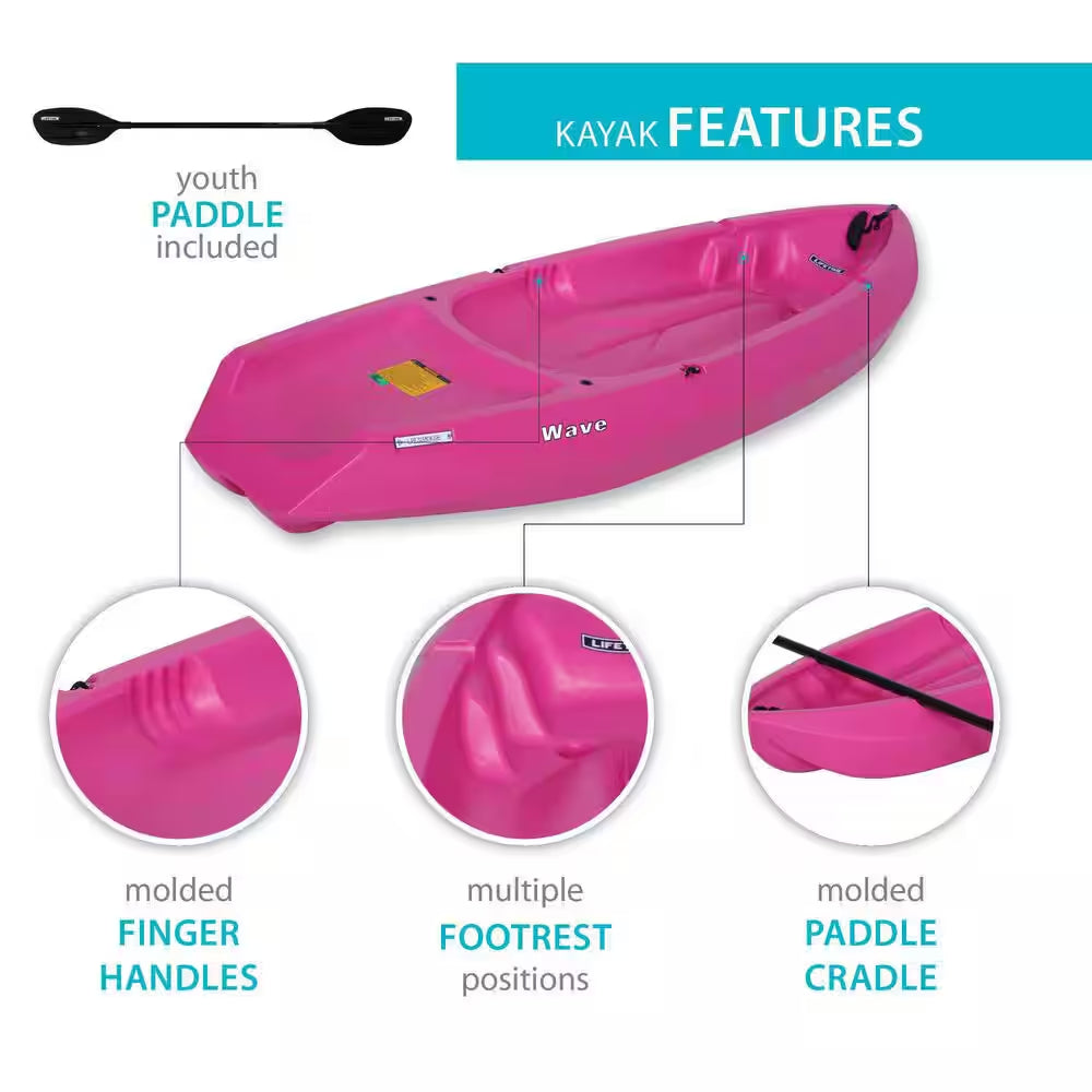 Wave 60 Youth Kayak (Paddle Included)