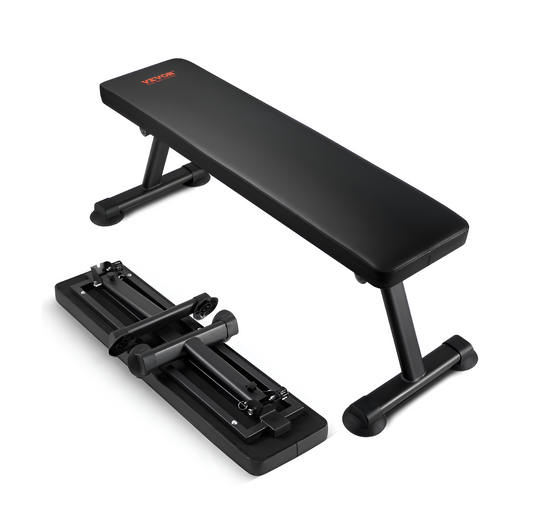 Foldable Flat Weight Bench – 1,000 lb Capacity | Home Gym