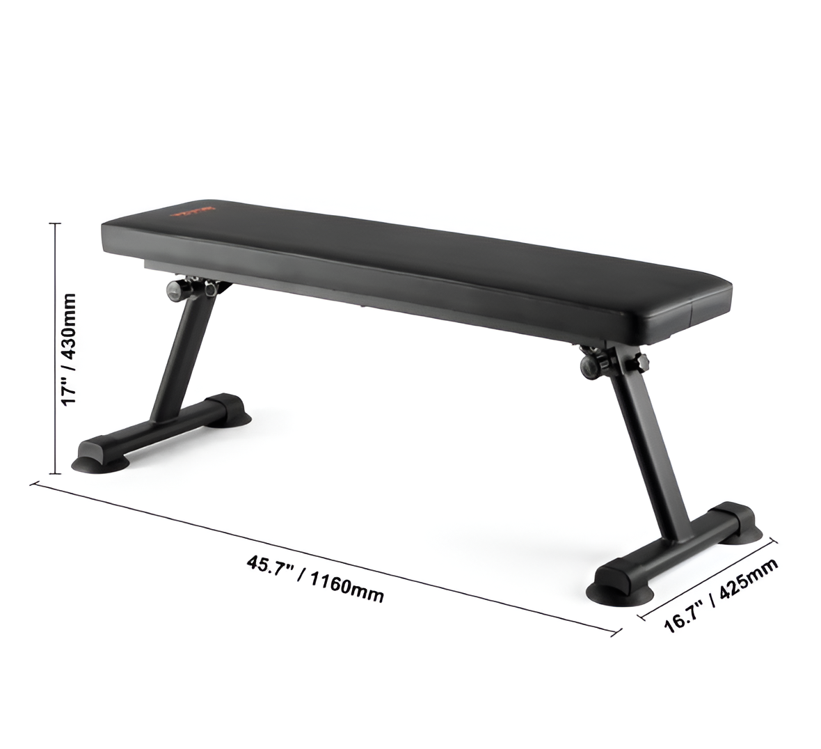 Foldable Flat Weight Bench – 1,000 lb Capacity | Home Gym