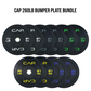 Olympic Bumper Weight Plates Set | Rubber Olympic Plates 160, 260 & 370 lb
