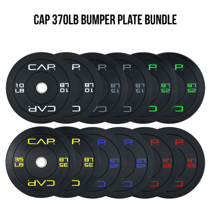 Olympic Bumper Weight Plates Set | Rubber Olympic Plates 160, 260 & 370 lb