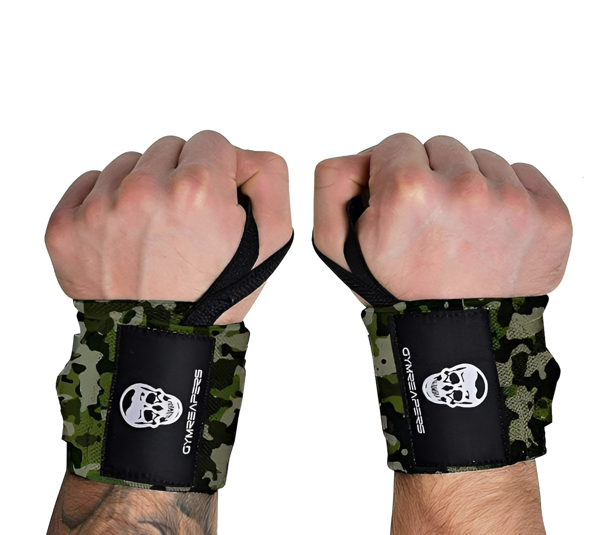 Weightlifting Wrist Wraps with Thumb Loop | 18" IPF Approved | Multiple Colors