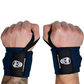 Weightlifting Wrist Wraps with Thumb Loop | 18" IPF Approved | Multiple Colors