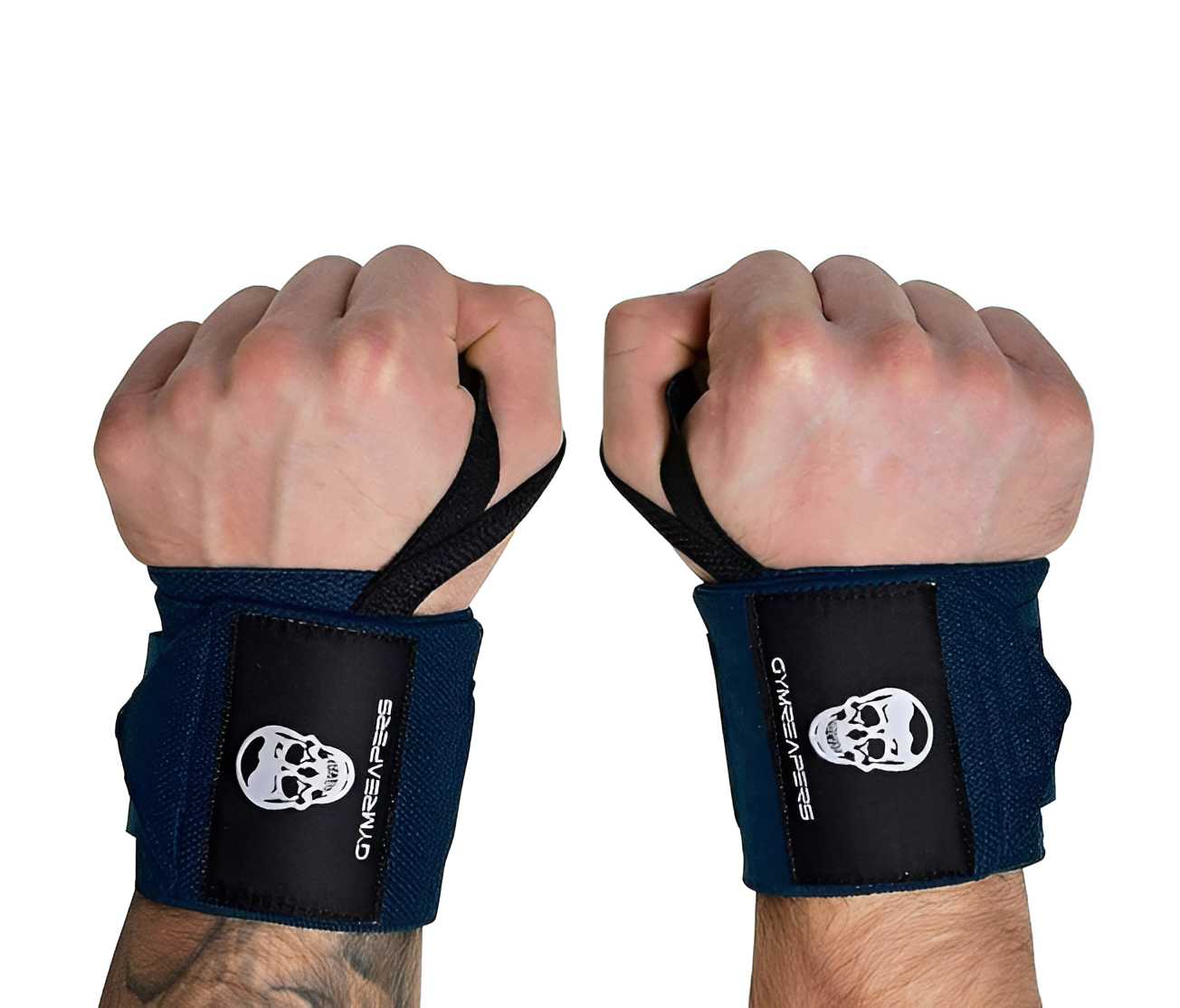 Weightlifting Wrist Wraps with Thumb Loop | 18" IPF Approved | Multiple Colors