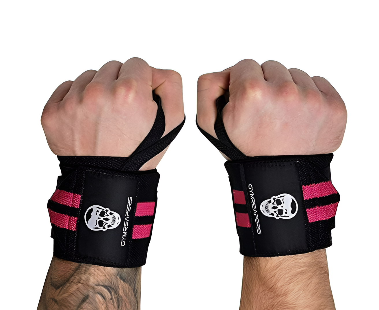 Weightlifting Wrist Wraps with Thumb Loop | 18" IPF Approved | Multiple Colors