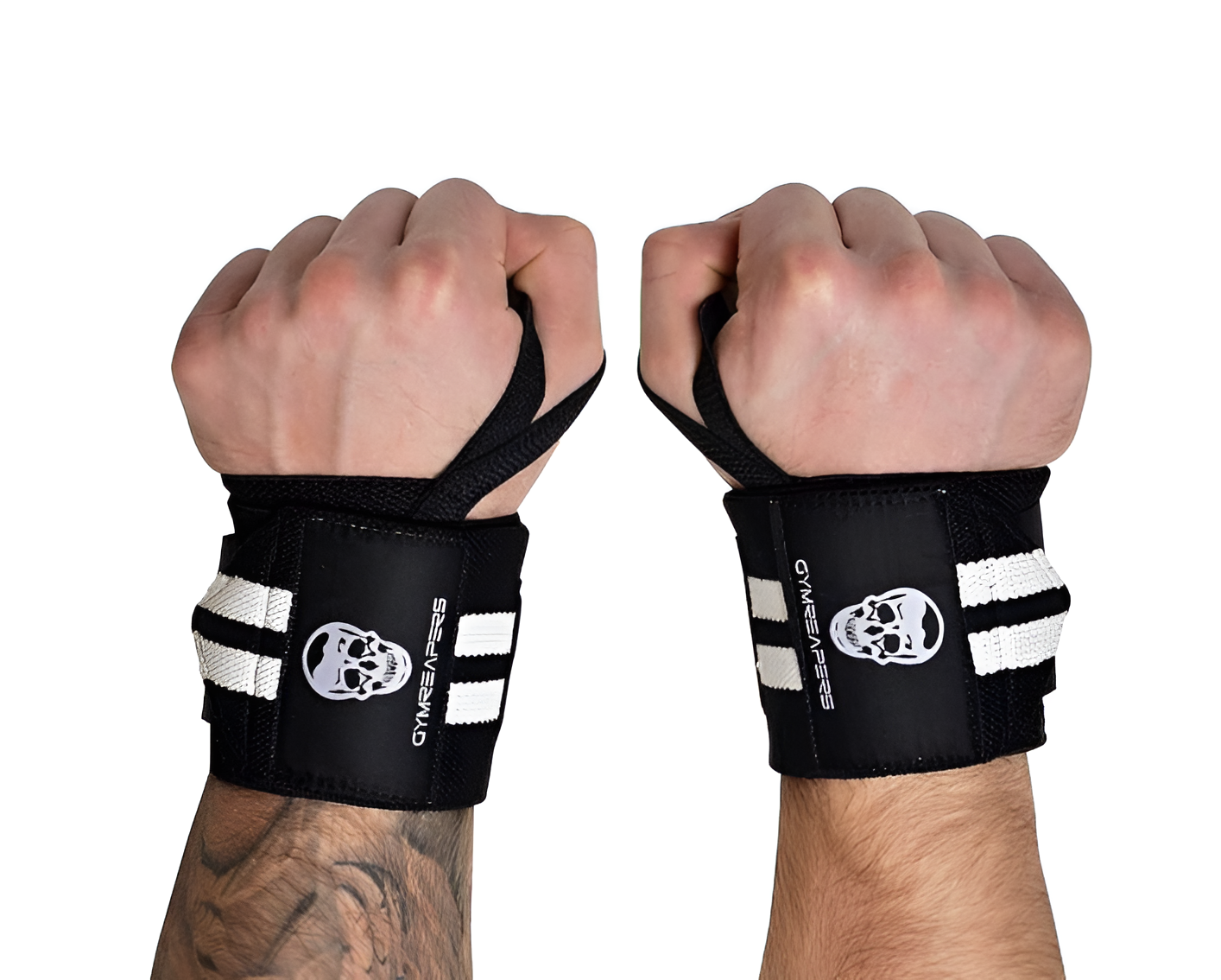 Weightlifting Wrist Wraps with Thumb Loop | 18" IPF Approved | Multiple Colors