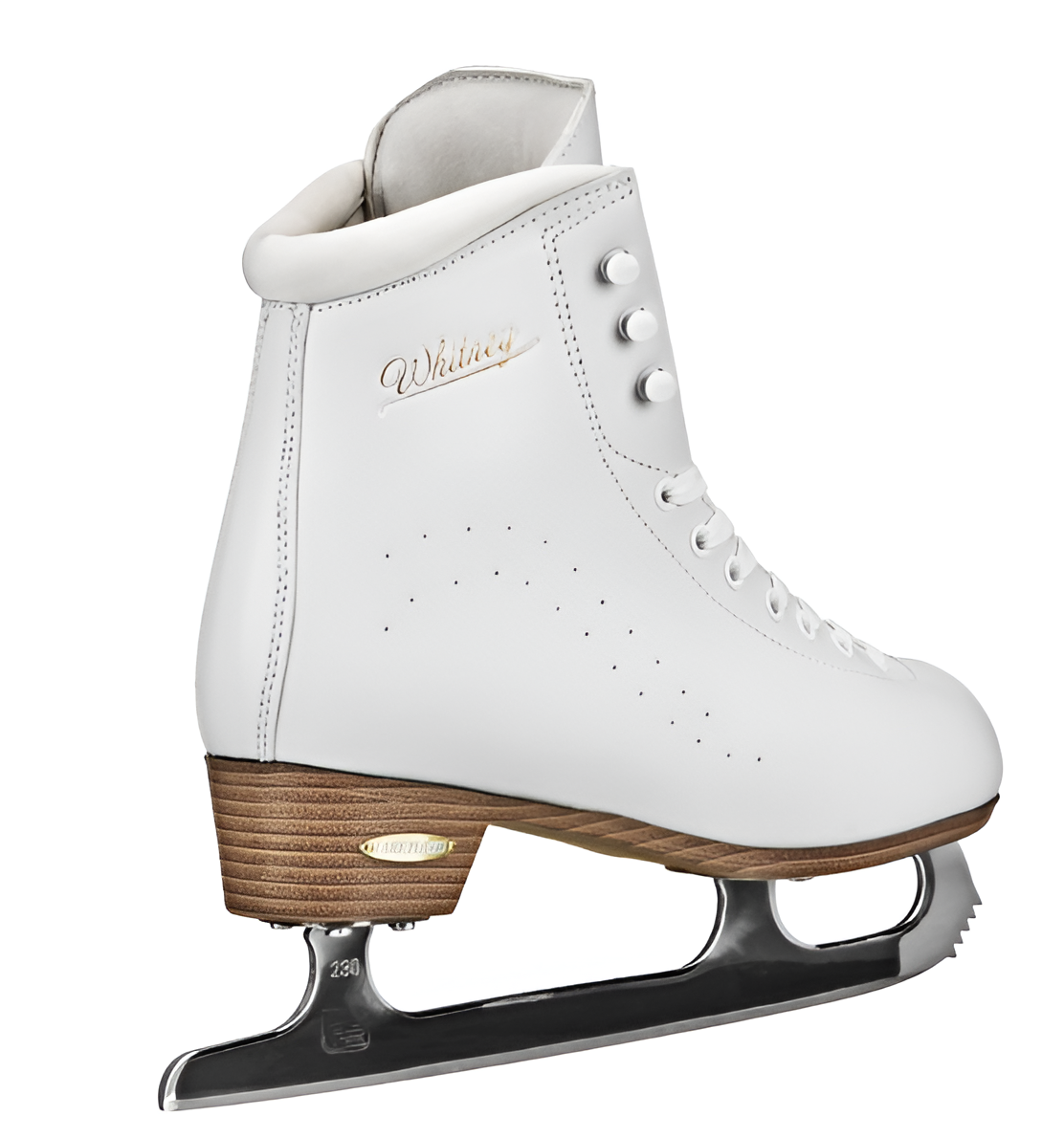 Lake Placid Whitney Women's Traditional Figure Ice Skate White