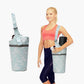 Yoga Mat Bag Adjustable Shoulder Strap with Large Size Pocket and Zipper Pocket,Yoga Mat Carrier with Fixed Buckle Fits Most Size Mats