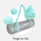 Yoga Mat Holder (Mat Not Incl.), Adjustable Yoga Mat Carrier, Turquoise