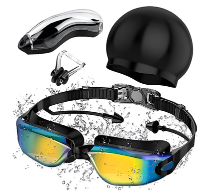 Youth Swim Goggles - Anti-Fog with UV Protection
