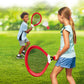 Jumbo Racket Sports Game, 5 Piece Set, Red, Children Ages 4+